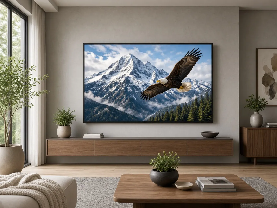 Salonda 4K belgesel yayını açık televizyon